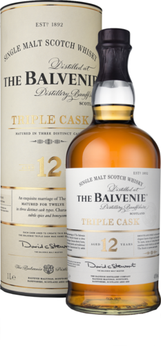 The Balvenie Triple Cask Single Malt Scotch 12yo (in Geschenk-Packung)