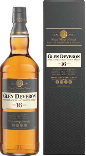 "Glen Deveron" Highland Single Malt Scotch 16yo (in Geschenk-Packung)